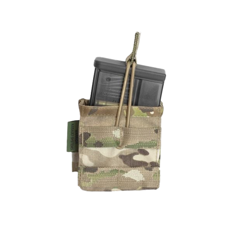 Warrior Single MOLLE Open Pouch HK417 MultiCam