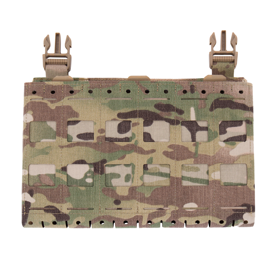 Warrior Laser Cut Kangaroo Pouch with 2 x 7.62mm Inserts MultiCam