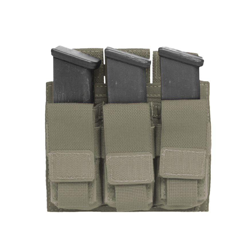 Warrior Triple DA 9mm Pistol Ranger Green