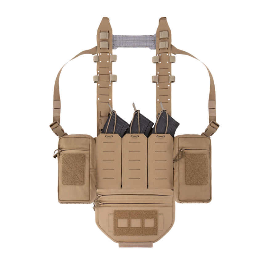 MCR Banshee Chest Rig in Coyote Tan