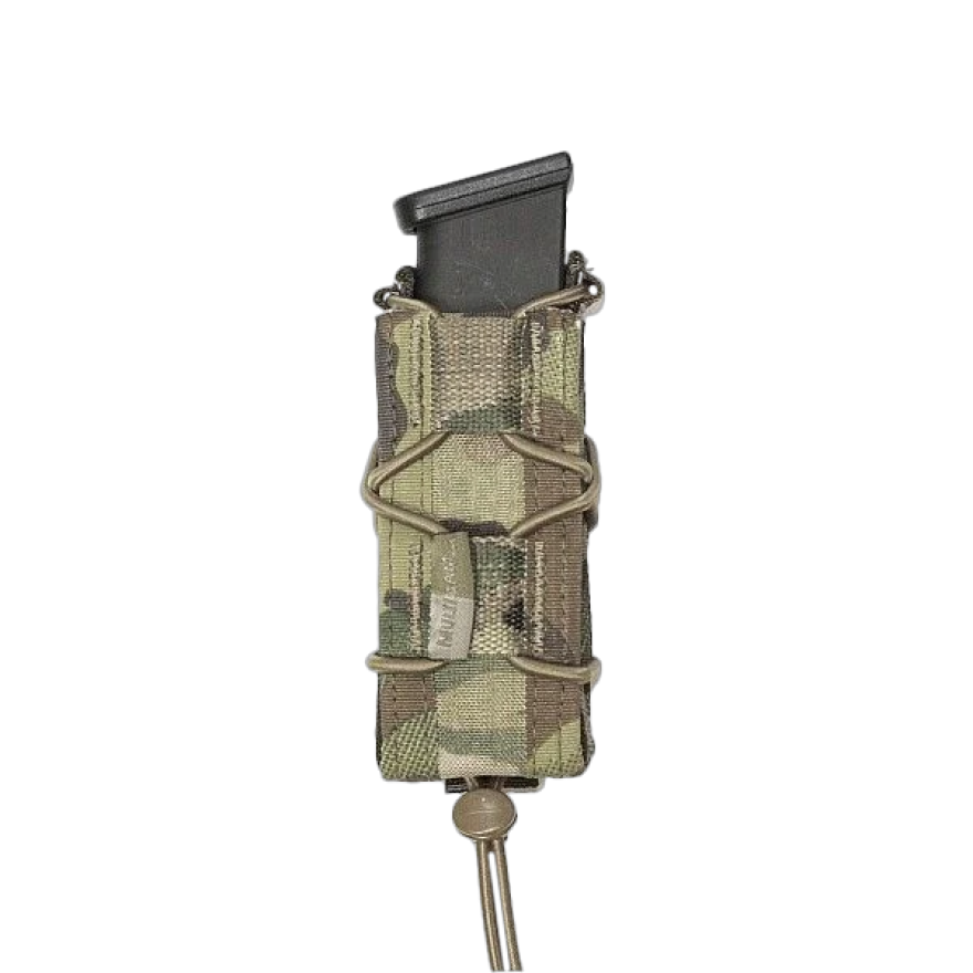Warrior Single Quick Mag for 9mm Pistol MultiCam