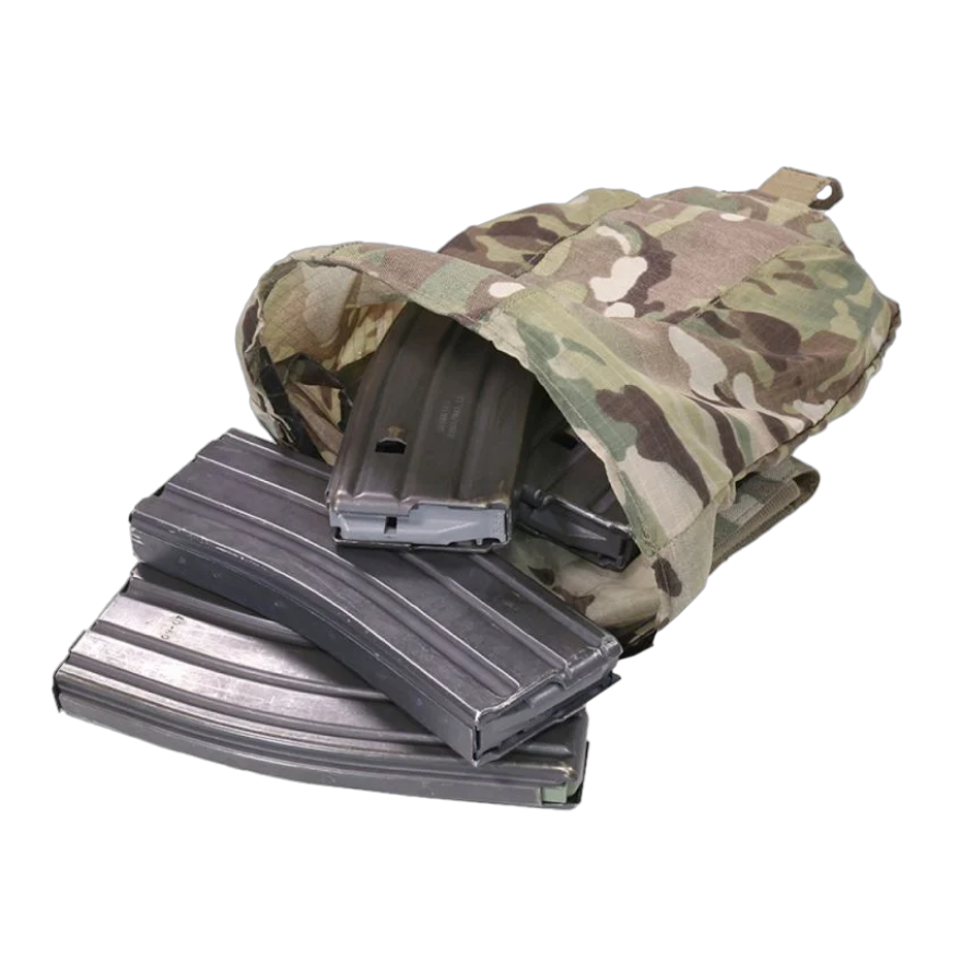 Warrior Laser Cut Compact Dump Pouch MultiCam