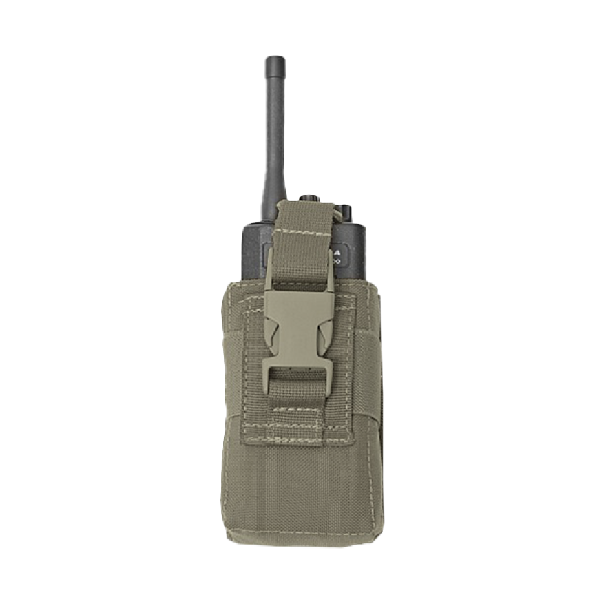 Warrior Adjustable Radio Pouch Ranger Green