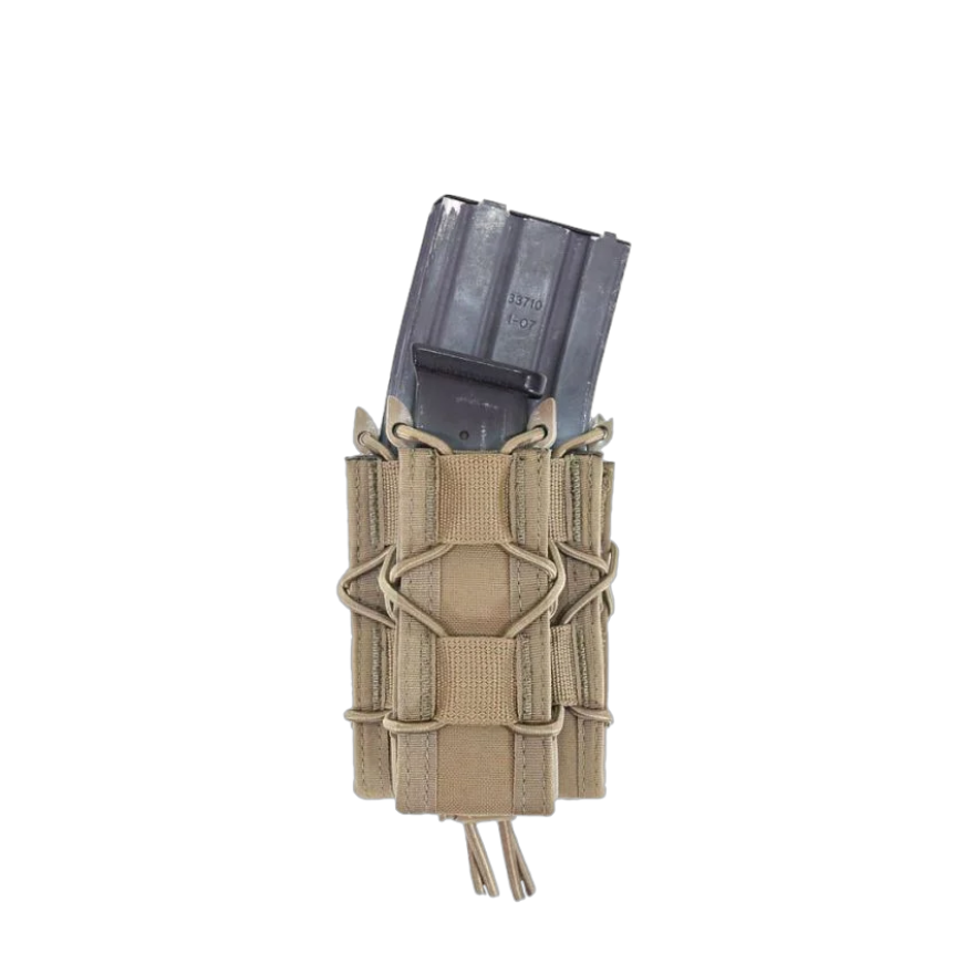 Warrior Single Quick Mag with Single Pistol Pouch Coyote Tan