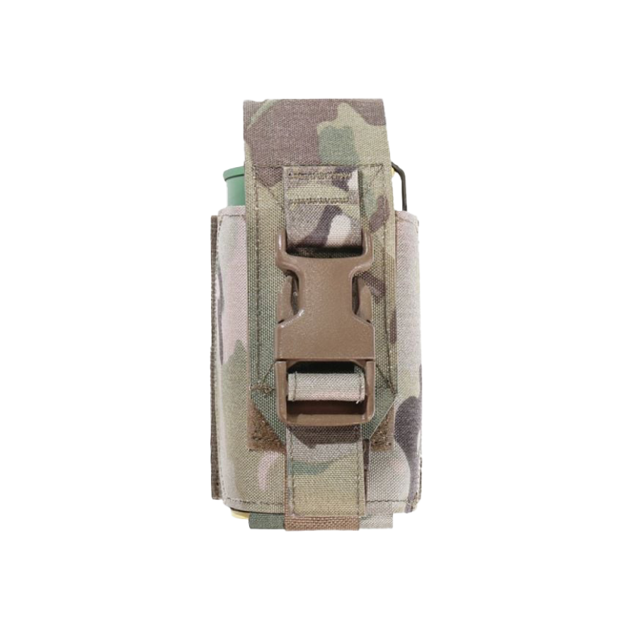 Warrior Laser Cut Smoke Grenade Pouch MultiCam