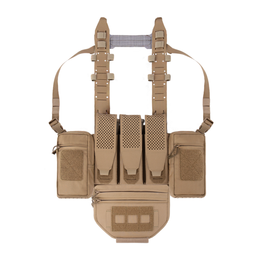 MCR Chameleon Chest Rig in Coyote Tan