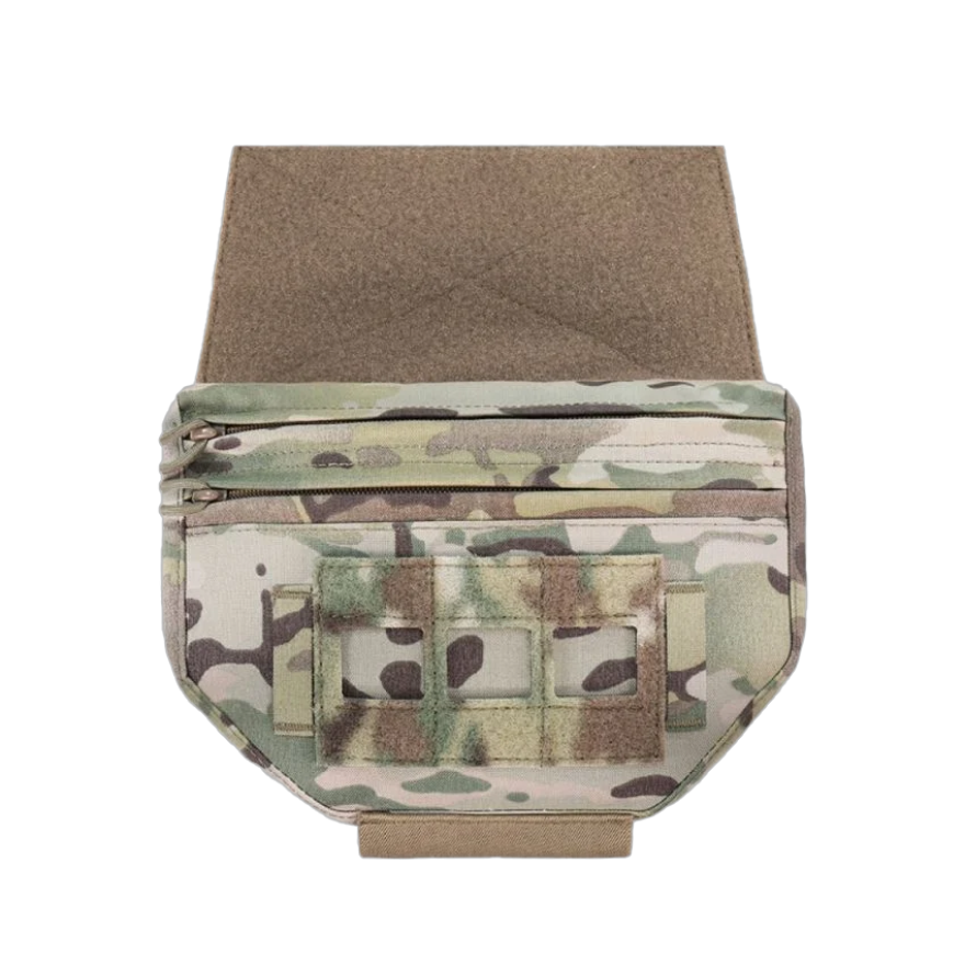 Warrior Laser Cut Drop Down Velcro Pouch MultiCam