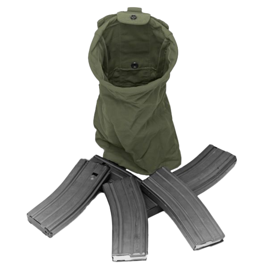 Warrior Slimline Foldable Dump Pouch Olive Drab