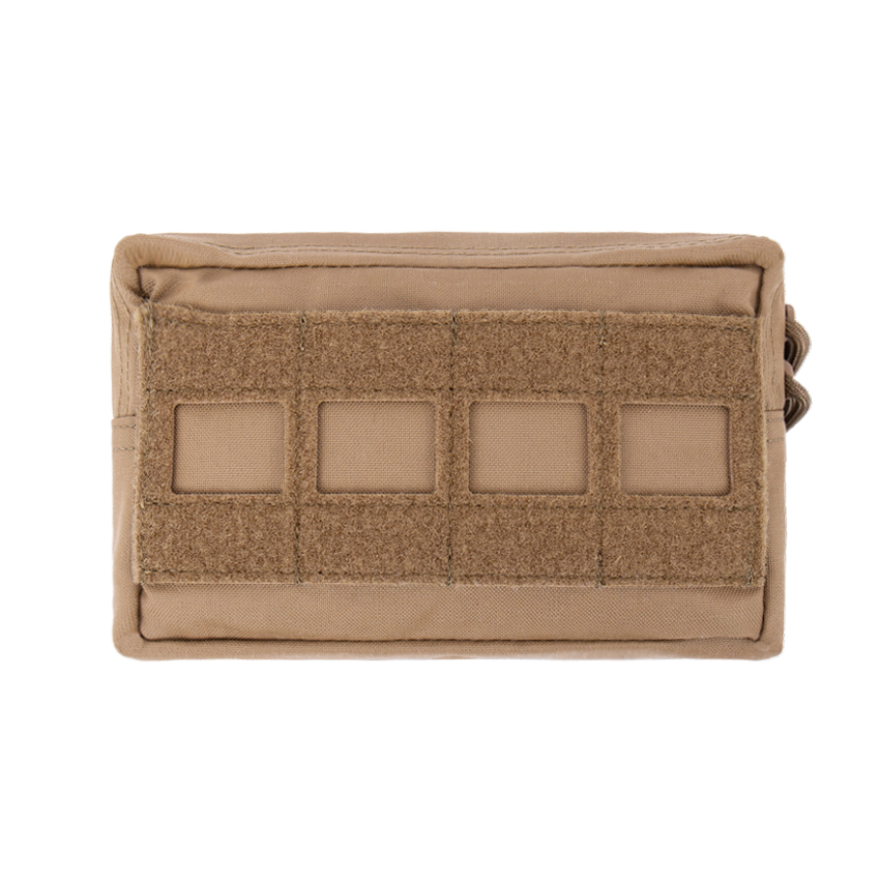 Warrior Laser Cut Small Horizontal Utility Pouch Coyote Tan