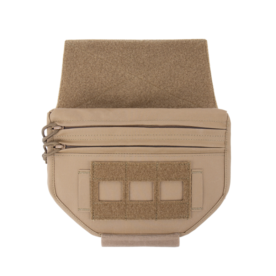 Warrior Laser Cut Drop Down Velcro Pouch Coyote Tan