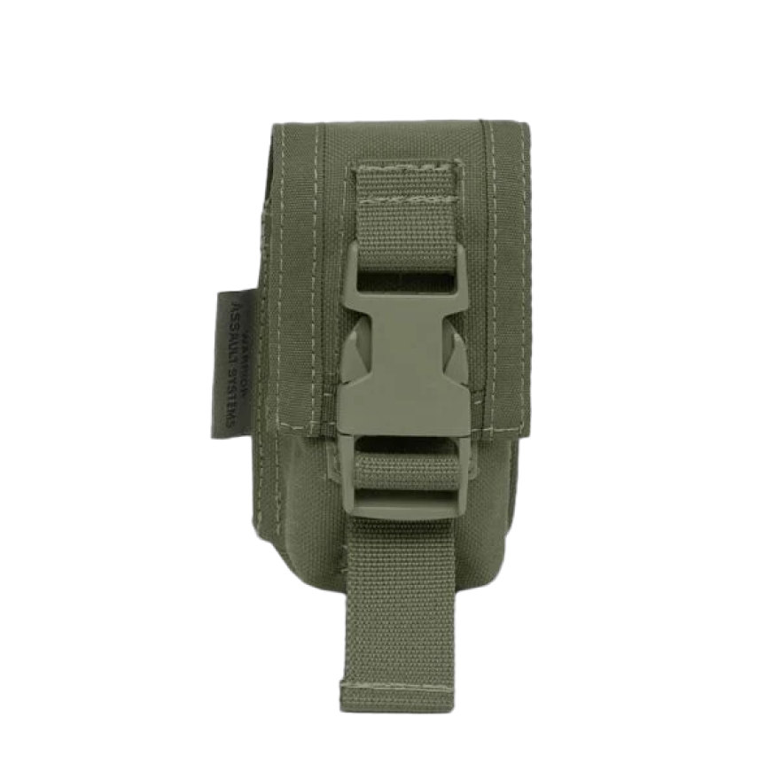 Warrior Strobe Compass Pouch Olive Drab