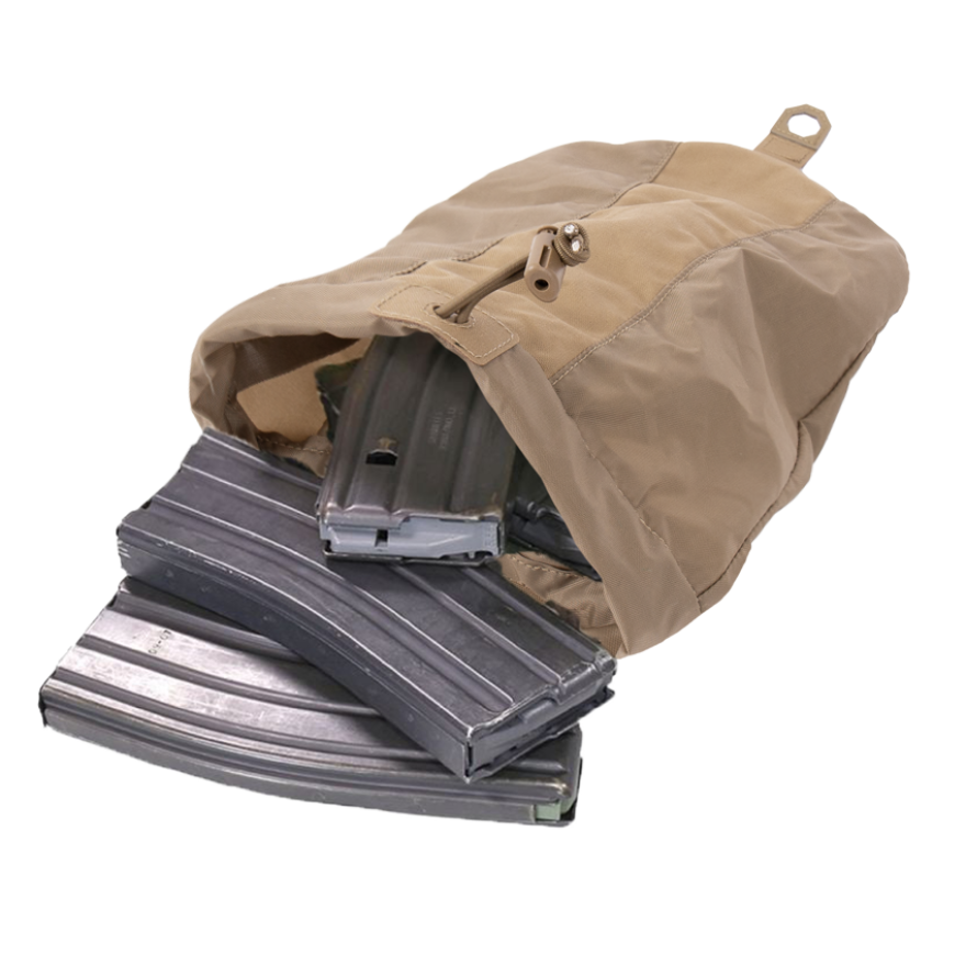 Warrior Laser Cut Compact Dump Pouch Coyote Tan