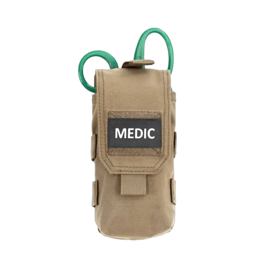 Warrior Individual First Aid Pouch Coyote Tan