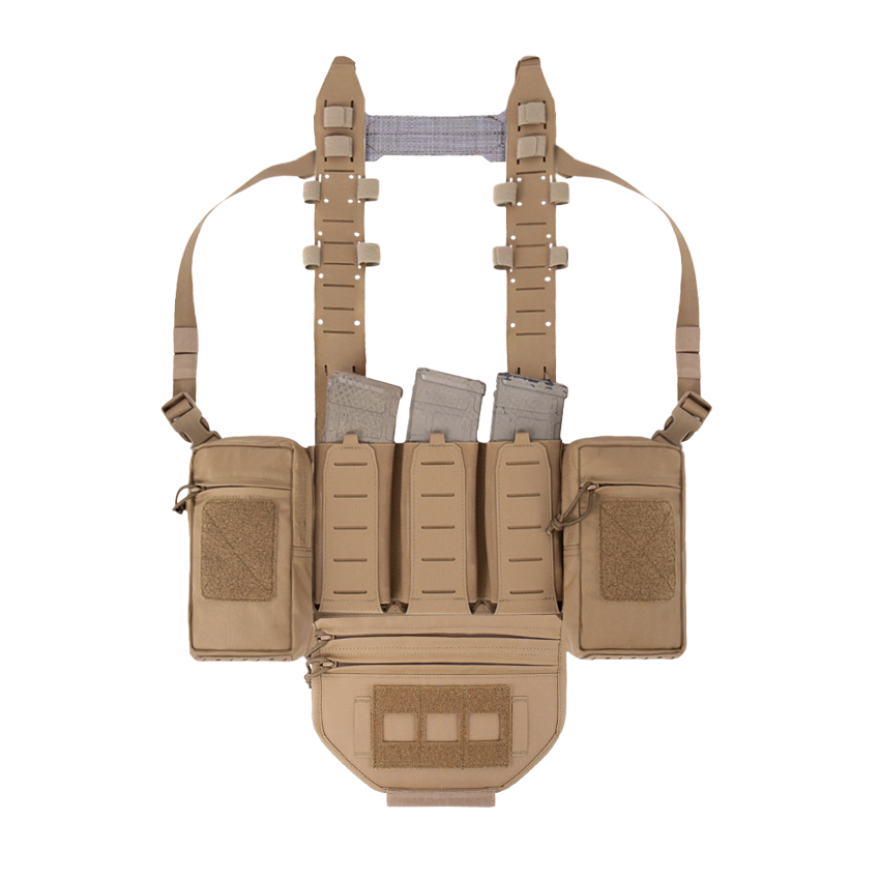 MCR Huntsman Chest Rig in Coyote Tan