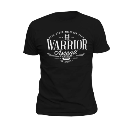 Warrior Vintage T-Shirt Black