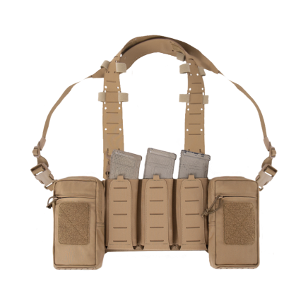 MCR Huntsman Chest Rig in Coyote Tan