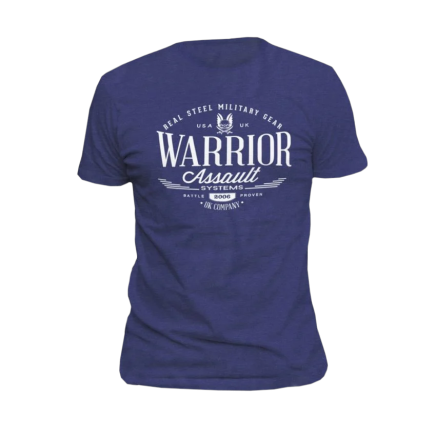 Warrior Vintage T-Shirt Navy