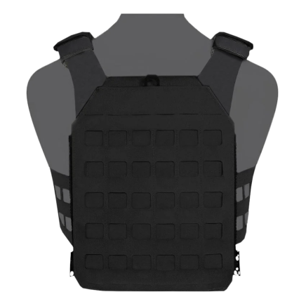 Warrior Laser Cut Assaulters Back Panel Black