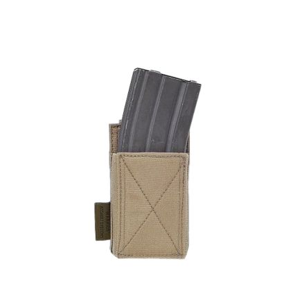 Warrior Single Elastic Mag Pouch Coyote Tan