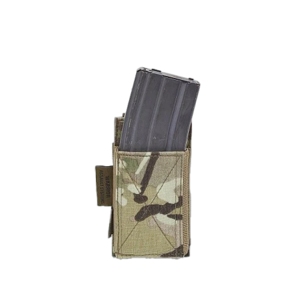 Warrior Single Elastic Mag Pouch MultiCam