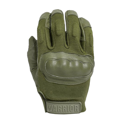 Warrior Enforcer Hard Knuckle Glove Olive Drab
