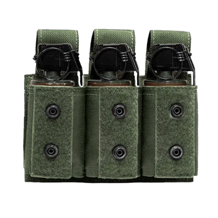Warrior Triple 40mm Grenade Olive Drab