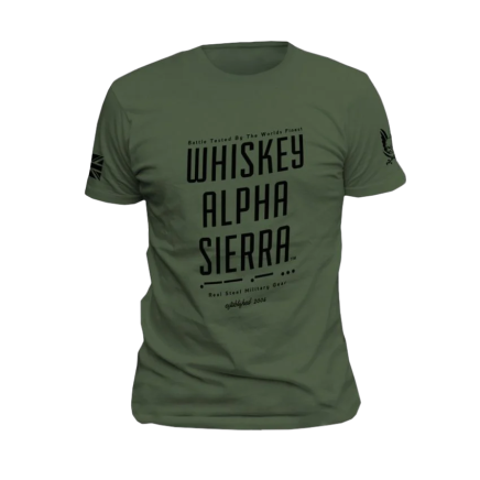 Whiskey Alpha Sierra T-Shirt OD Green