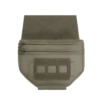Warrior Laser Cut Drop Down Velcro Pouch Ranger Green