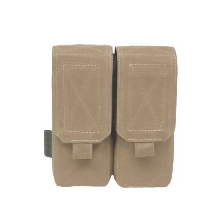 Warrior Double G36 Covered Mag Pouch Coyote Tan