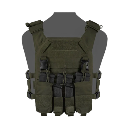 Warrior RPC DFP MK1 Recon Plate Carrier Combo with 3x Universal Open Mag Pouches, 2x 9mm Mag Pouches, 2x Utility Pouches