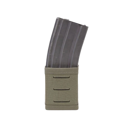 Warrior Laser Cut Single Snap Mag Pouch 5.56mm Short Ranger Green