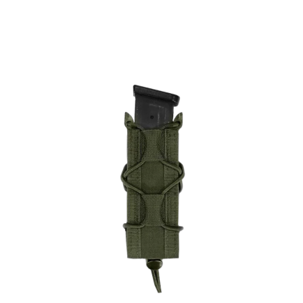 Warrior Single Quick Mag for 9mm Pistol Olive Drab