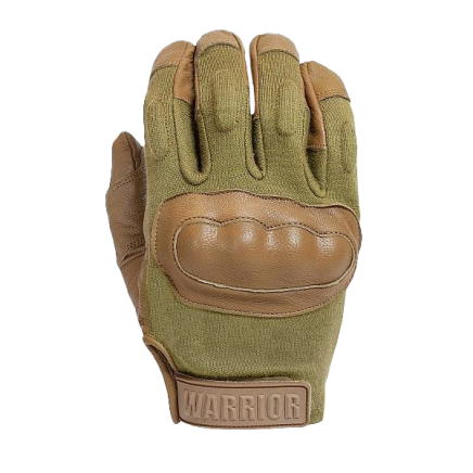 Warrior Enforcer Hard Knuckle Glove Coyote Tan
