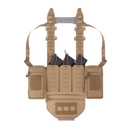 MCR Banshee Chest Rig in Coyote Tan