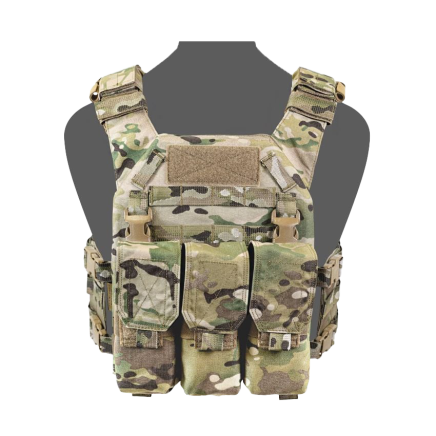Warrior RPC DFP TM4 Recon Plate Carrier Combo with Detachable Triple 5.56 M4 Covered Mag Panel