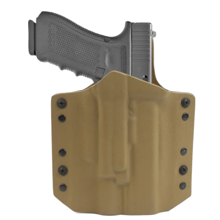 ARES Kydex Holster Glock-17/19 x300/X400 Weapon Lights - Coyote Tan