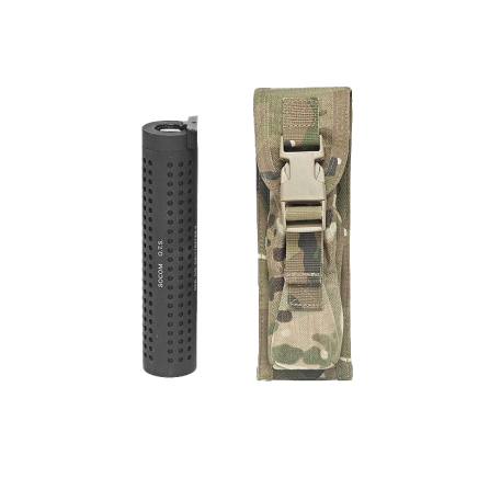 Warrior Large Torch/Suppressor Pouch MultiCam