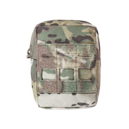 Warrior Laser Cut Small Vertical Utility Pouch MultiCam