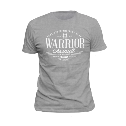 Warrior Vintage T-Shirt Heather Grey