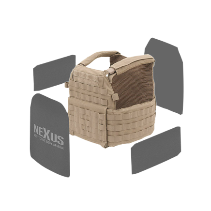 Nexus DCS Level 3a Soft Armour Front, Back & Sides