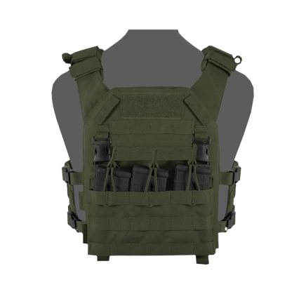 Warrior RPC DFP TMOP Recon Plate Carrier Combo with Detachable Triple 5.56 Molle Open Mag Panel