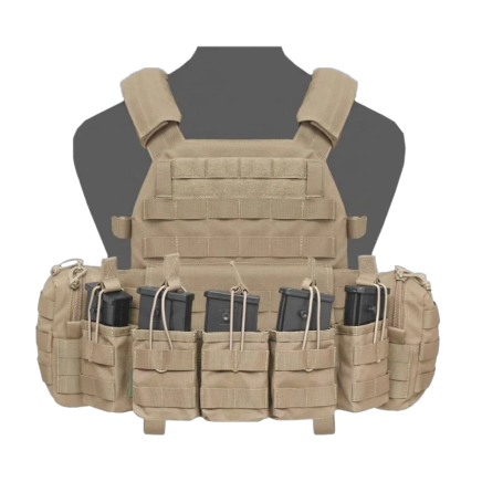 Warrior DCS G36 Plate Carrier Combo with 5x 5.56 G36 Open Mag Pouches, 2x Utility Pouches
