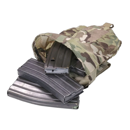 Warrior Laser Cut Compact Dump Pouch MultiCam