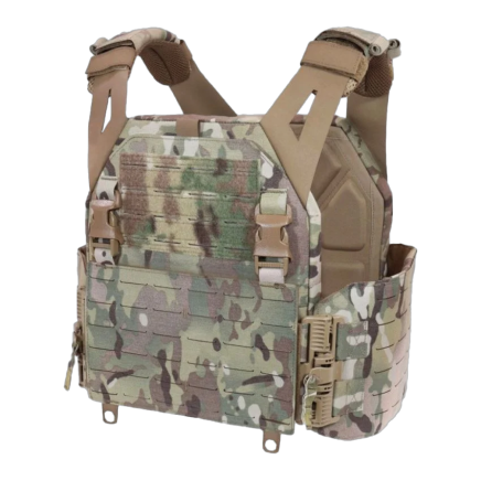 Warrior Laser Cut LPC V1 Low Profile Plate Carrier Base With Solid Sides