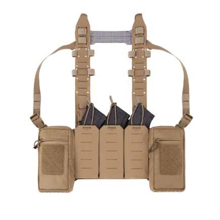 MCR Banshee Chest Rig in Coyote Tan