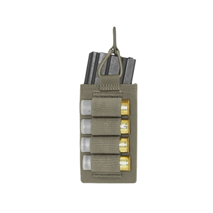 Warrior Single Open 5.56mm with Shotgun Strip Ranger Green