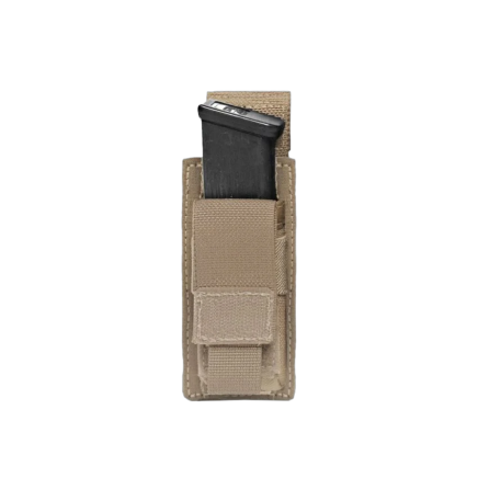Warrior Single DA 9mm Pistol Coyote Tan