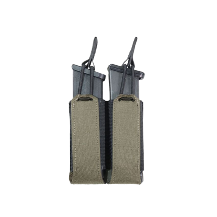 Warrior Laser Cut Double Bungee Pistol Pouch Ranger Green