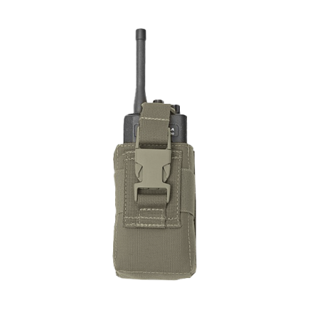 Warrior Adjustable Radio Pouch Ranger Green