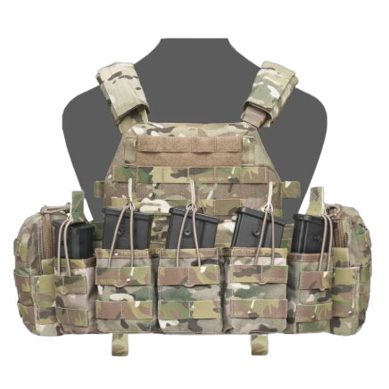 Warrior DCS G36 Plate Carrier Combo with 5x 5.56 G36 Open Mag Pouches, 2x Utility Pouches
